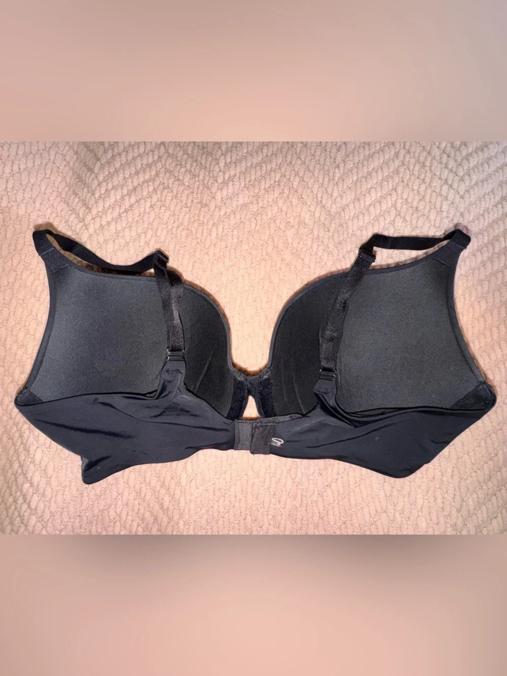 Victoria’s Secret Perfect Shape Bra Black 36D Smooth T-Shirt Bra